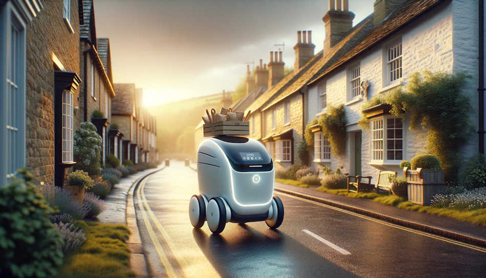 I loves seeing these cute little delivery robots trundling around!