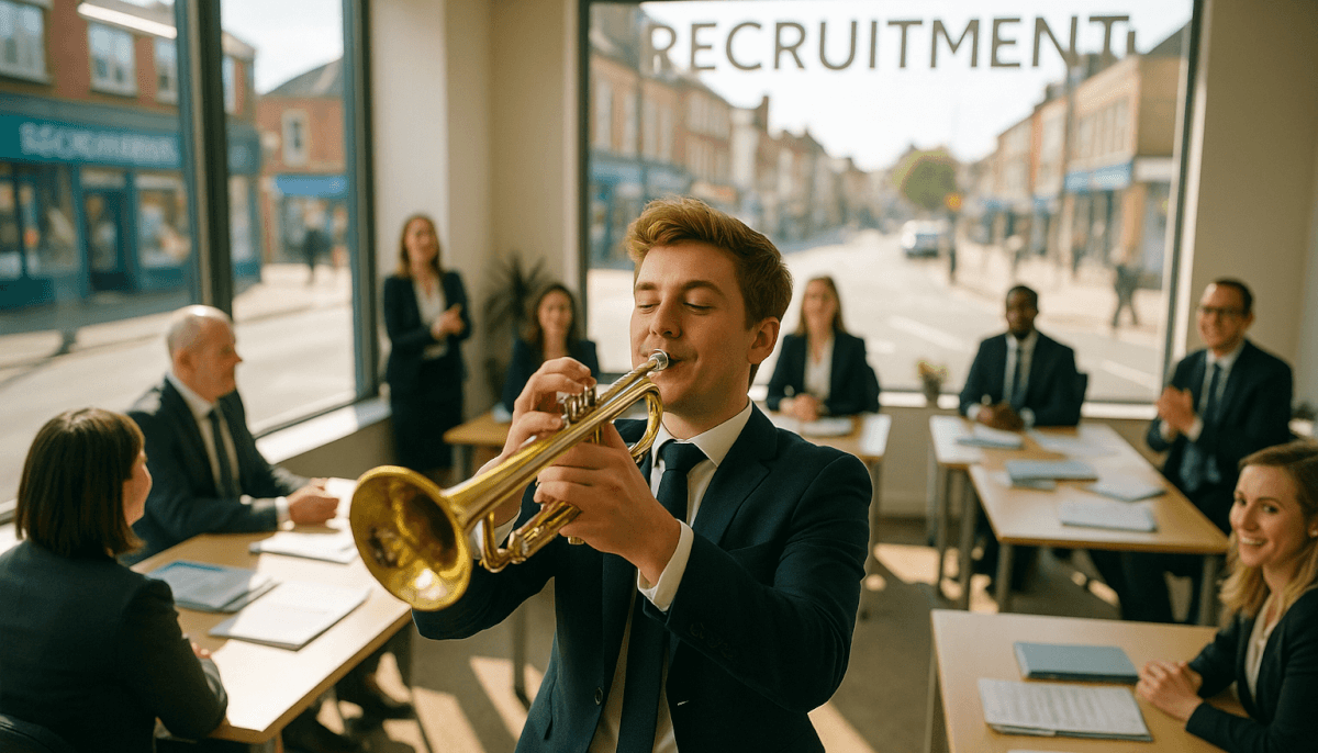 Why Aren't You Blowing Your Own Career Trumpet?